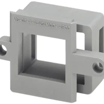 Cadre de montage Phoenix Contact VS, pour Keystone, 1-port, plastique 