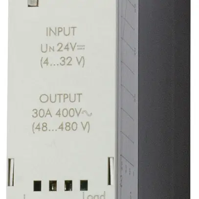 Relais semiconducteur Finder 77.21 25A/19…305VAC contact NO point neutre 230VAC 