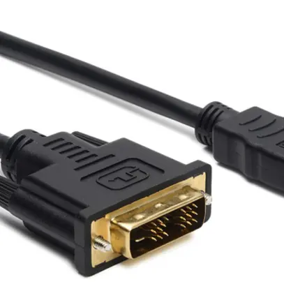 HDMI-DVI-D-Kabel Ceconet WXGA 165MHz 4.95Gb/s 7.5m schwarz 