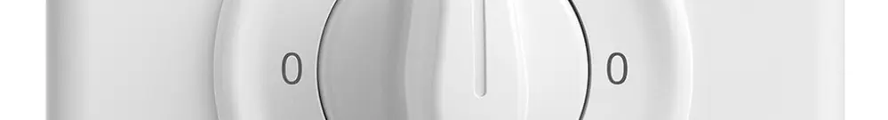 Kit frontal 0-Hand-0-Automat STANDARDdue, blanc 90×90mm 