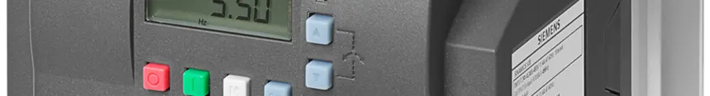 Convertisseur de fréquence Siemens SINAMICS V20 4kW 3AC non-filtré Modbus 