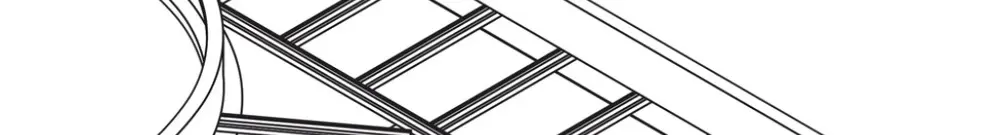 Pezzo a T Lanz per multicanale a lunga campata 300×110mm ZMA 
