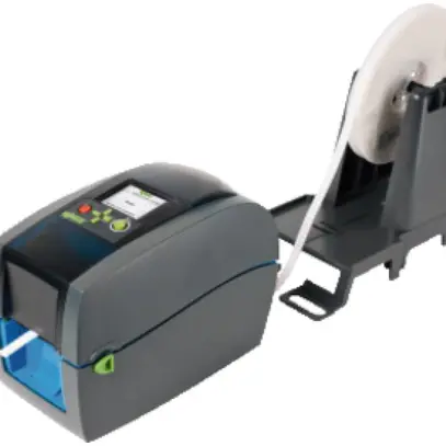 Stampante a trasferimento termico WAGO SmartPrinter 258-5000, con accessori 