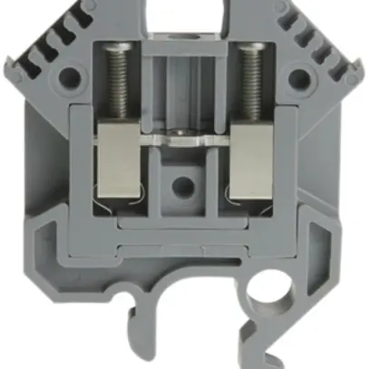 Morsetto di passaggio componibile Woertz 0.5…2.5mm² 24A 1000V vite 2×1 G gr 