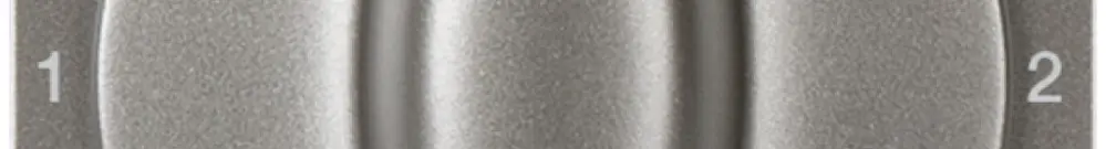 EB-Drehschalter MOS 2/2L magnesium I-0-II 