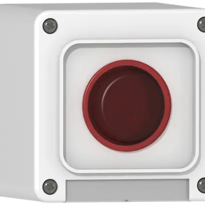 Signal lumineux AP ABB NAP 1E LP rouge/blanc 