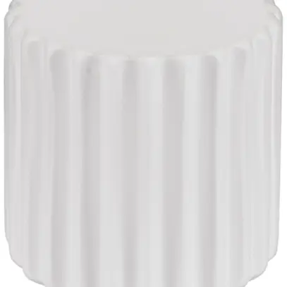 Vetro filettato SLV VARYT Plissee opale Ø135mm bianco 