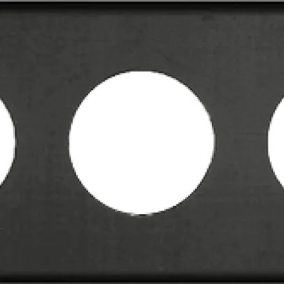 Intestazione INC basico 1×3 nero 