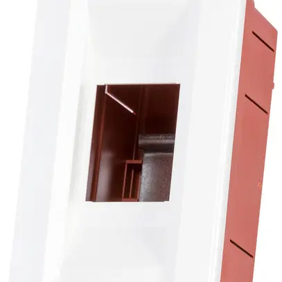 Quadro di distribuzione INC Gewiss 40 CDI 1 fila 2UM porta IP40 83×160×82mm 