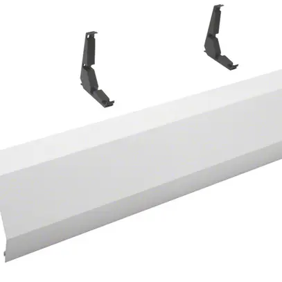 Canal de rangement Hager, 4-travées, 1050×176×135mm sans halogène 