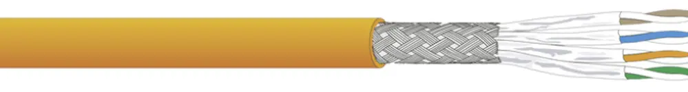 Datenkabel Dätwyler CU 7002 4P S/FTP, Kat.7 LSZH Cca 500m orange 