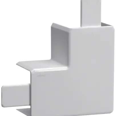 Angolo piatto Hager tehalit.LF 40×40mm grigio IP30 