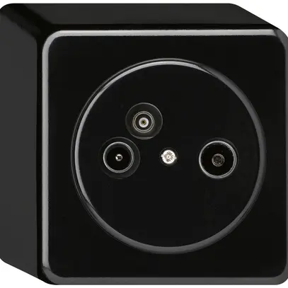 Presa antenna AP TV-R-dati basico 4dB nero 
