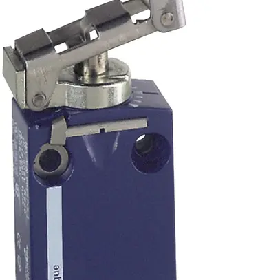 Interrupteur de position OsiSense XCMD levier à galet repliable, câble 1m 