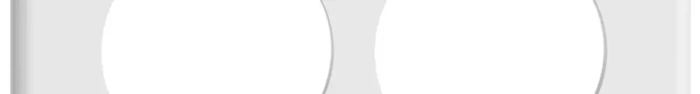 Plaque recouvrement ENC STANDARDdue SNAPFIX® 3×2/2×3 5×Ø50 1×Ø58 150×210mm bc 