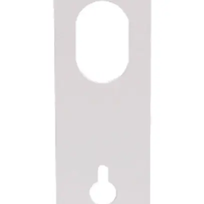 Support mural SG Tube Wall 250×90×85mm aluminium blanc 