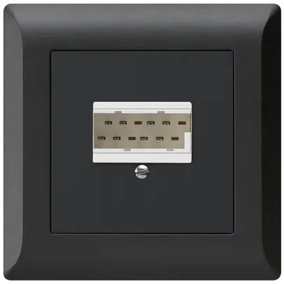 Boîte ENC kallysto.line 2×TT83 noir 