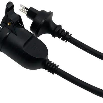 Câble de rallonge ELBRO IP55 T13/T13 10m GDV 3×1.5mm² noir 