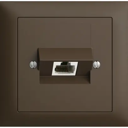 Prise INC 1×RJ45/u 4P ITplus EDIZIOdue coffee 