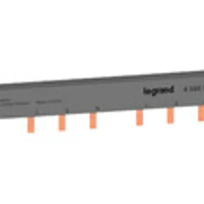 Peigne de raccordement HX³standard 3P 3Ph broche 16mm² 80A 1016mm gris 