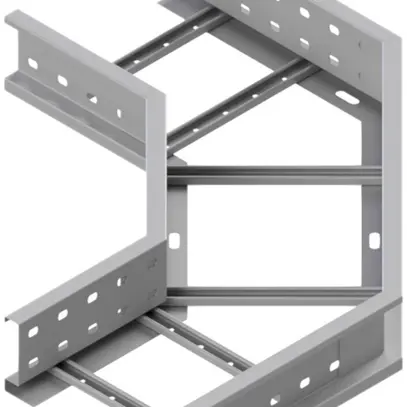 Angolo Lanz 90° per multicanale a lunga campata 300×110mm ZMA 