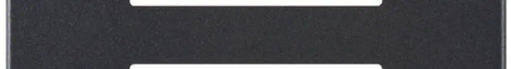 Intestazione INC Legrand Arteor 2×1, verticale, graphite 