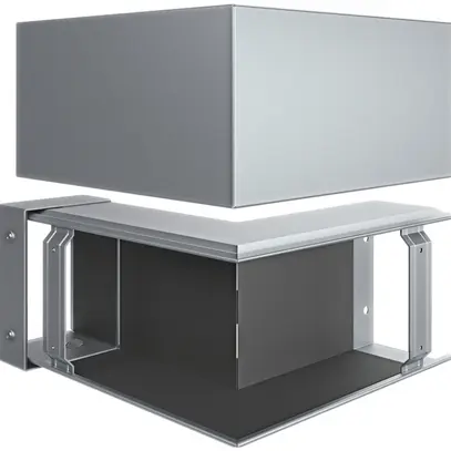 Angolo esterno tehalit FWK-Plus 100×150mm zincato 