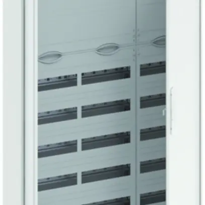 Distributeur AP ABB CA 38K, 3-part 8 rangées (3 fermé) 180UM, porte 