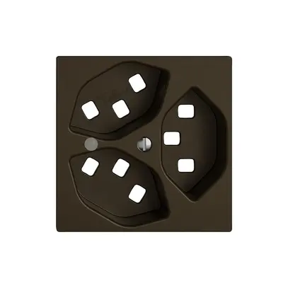 Kit de montage EDIZIO.liv SNAPFIX® pour 3×T23 avec lentille frontale br 