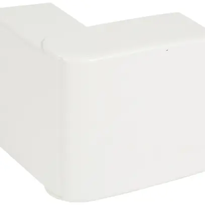 Angle extérieur HF 60…120° 100×50mm matière synthétique ABS blanc IP3X 