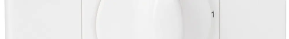 Interrupteur rotatif ENC ATO 5/1L blanc 1-2-1-2 