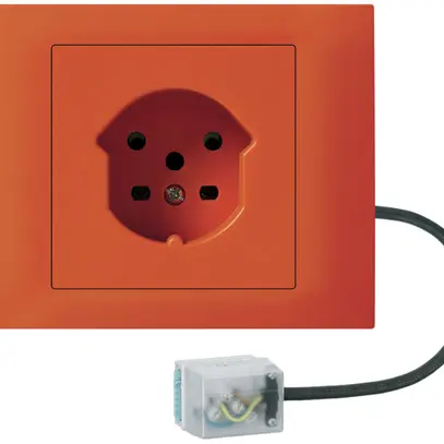 Prise INC HA kallysto type 15 a.bornes enfichables a.Prisamobile G3 EC orange 
