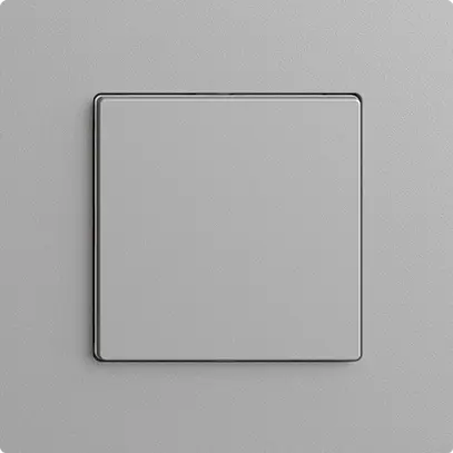 Interruttore 1K/1T WLAN Edue Wiser silver 