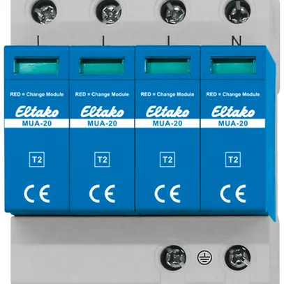 Scaricatore di sovratensione Eltako MUA-20 TN+TT 4L 230V 125A 4 UM 