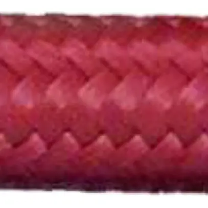Câble textile Roesch H03VV-F 3×0.75mm² LNPE rond, soie artificielle, bordeaux 
