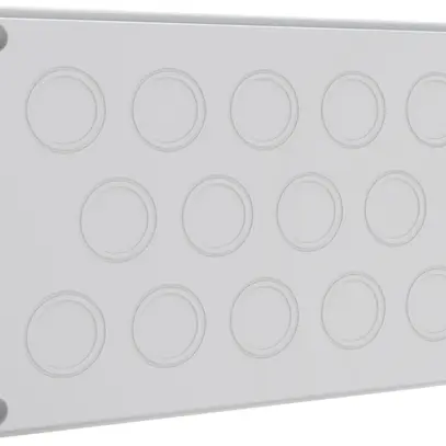 Plaque d'entrée de câble Schneider Electric Prisma XS 14×M32/25 