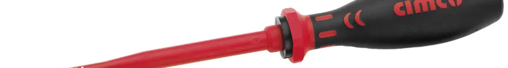 Tournevis plat CIMCO SLIM, 6.5×1.2×150mm, VDE, 10 000V 