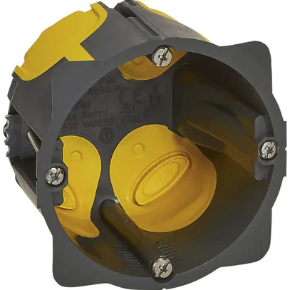 Scatola per parete cava Legrand Bticino Ø71mm 52mm 2 moduli grigio 