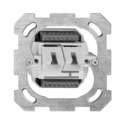 Presa INC 2×RJ45/u 8P sep. FH ITplus 