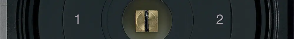 UP-Steckschlüsselschalter robusto IP55 mit Klappdeckel S2/1P schwarz Kombi 4kt 
