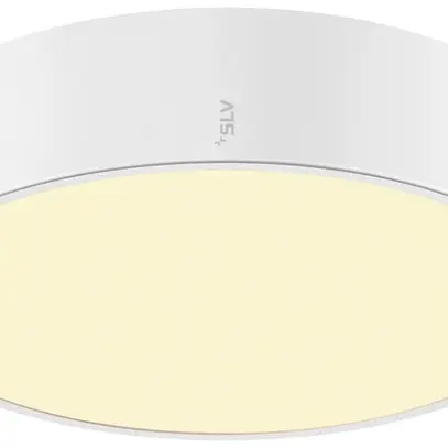 Plafoniera LED SLV MEDO PRO 30 10W 1350lm 930/940 IP50 DALI Ø280mm bianco 