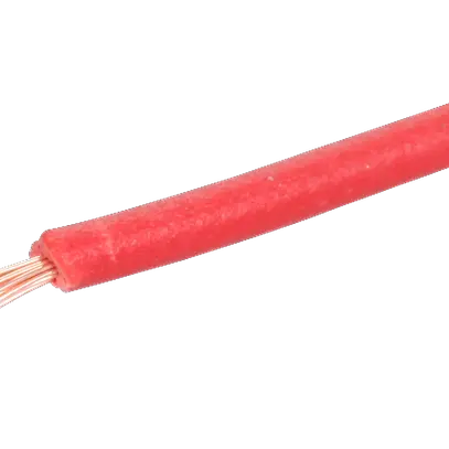 Filo T fless.0.5mm² rosso Bobine à 200m H05V-K Eca 