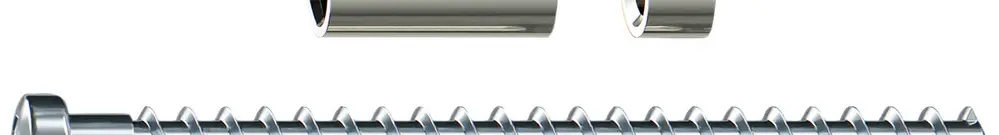 Distanziatore Feller per cilindro 10mm più lungo lunghezza vite 35mm 