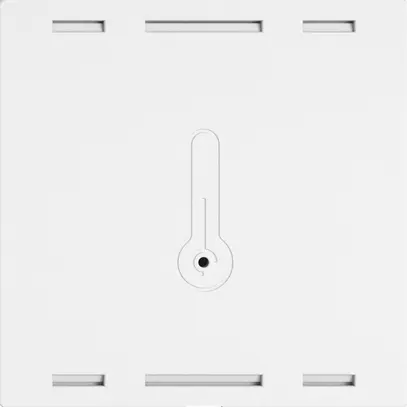 Capteur de température ambiante EDIZIO.liv Wiser SNAPFIX® K+ 230V 60×60mm bc 