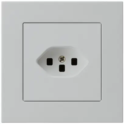 Prise ENC kallysto.pro T23 gris clair avec bornes enfichables 
