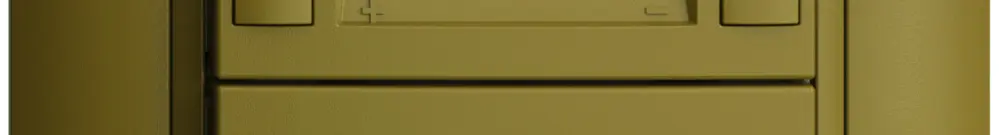 UP-RTH-Taster KNX 1-fach EDIZIOdue FMI olive, mit Papier+LED RGB 