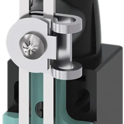 Interruttore di posizione Siemens 3SE5 31 1Ch/1R leva rotella regolabile met. 