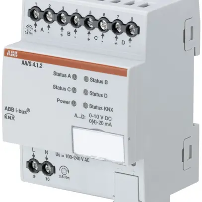 Attuatore analogica AMD KNX ABB AA/S 4.1.2 