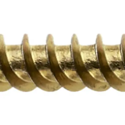 Vis à bois tête ronde spéciale 4.5×50mm jaune/ch 