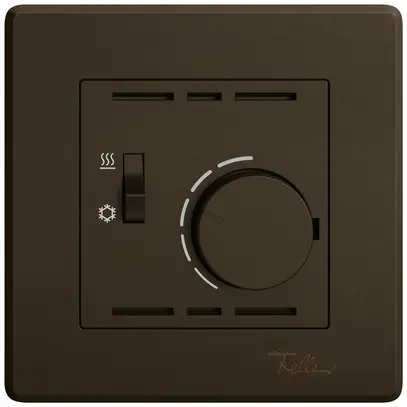 Termostato ambiente INC EDIZIO.liv SNAPFIX® inter.risca./refrig.230VAC 50Hz ma 